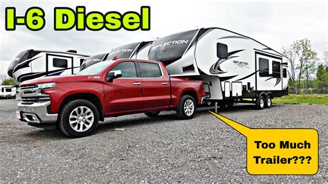 How Much Trailer Can A 2021 Silverado 1500 Diesel Tow Check Out