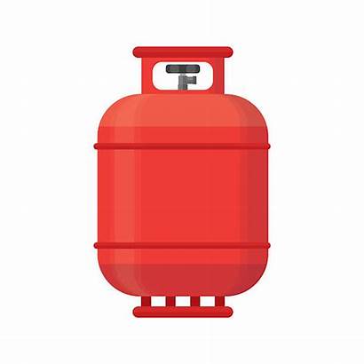 Gas Tank Propane Clipart Cylinder Icon Lpd