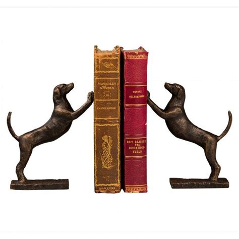 Bronze Labrador Bookends Bookends Dog Bookends Contemporary Bookends