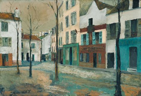 ‘la Place Du Tertre Maurice Utrillo C1910 Tate Paris Painting