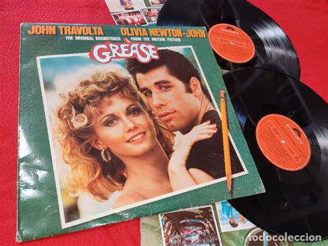 Grease Bso Ost 2lp 1991 Polydor España Spain Jo Vendido En Venta