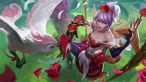 Quinn Lol Heartseeker Splash Art 4k 576 Wallpaper Pc Desktop