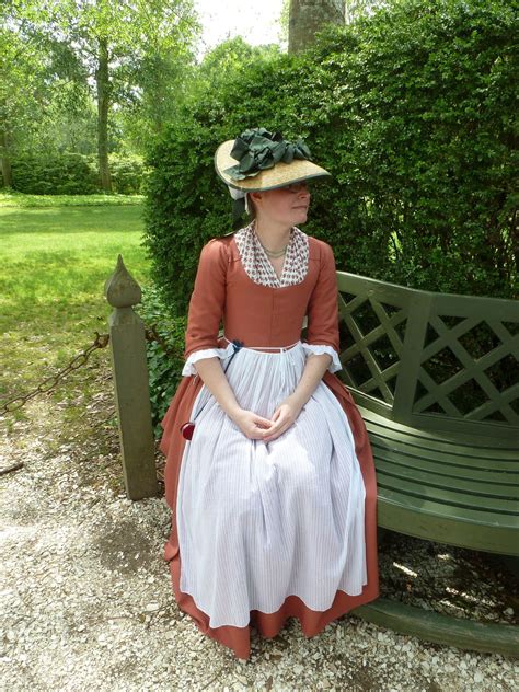 Pink Worsted Gown 1775 1785 18th Century Fashion 18th Century Dress