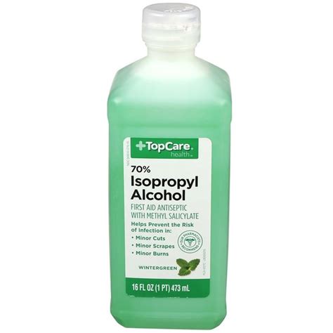 TopCare 70 Isopropyl Alcohol With Wintergreen And Glycerin 16 Fl Oz