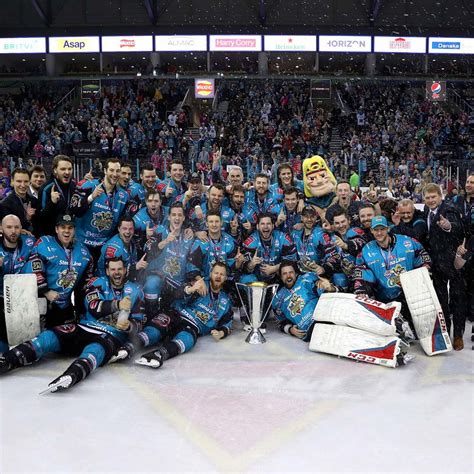 The Elite Ice Hockey League Championship Trophy Thomas Lyte