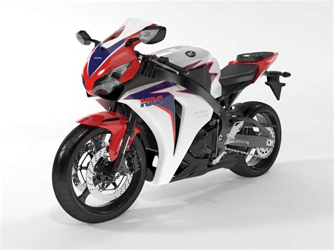The facelifted version of the latest honda cbr 250r comes with different options of attractive shades including the matte axis grey metallic with striking green, matte axis. Honda CBR 1000 RR 08 3D Model .max - CGTrader.com