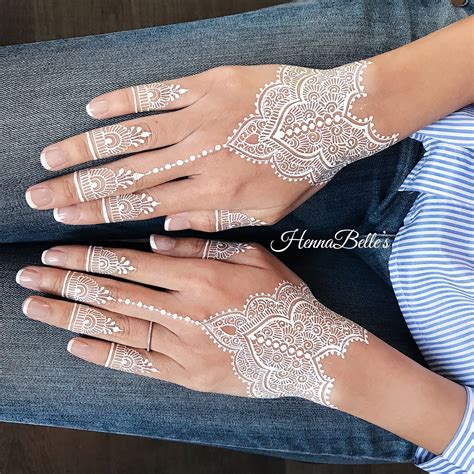 Breathtaking White Henna Designs That Would Steal Your Heart Artofit
