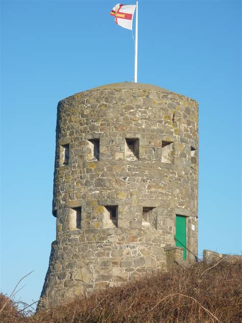 Martello Tower Guernsey Island Alderney Channel Islands