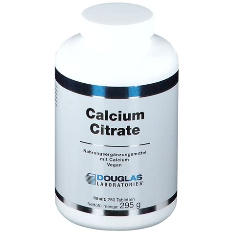 Calcium Citrate 250 Mg 250 St Shop Apotheke