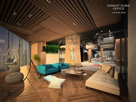 Samaat Dubai Office Interior Design By Nusaiba Awad Nusaibaamoh