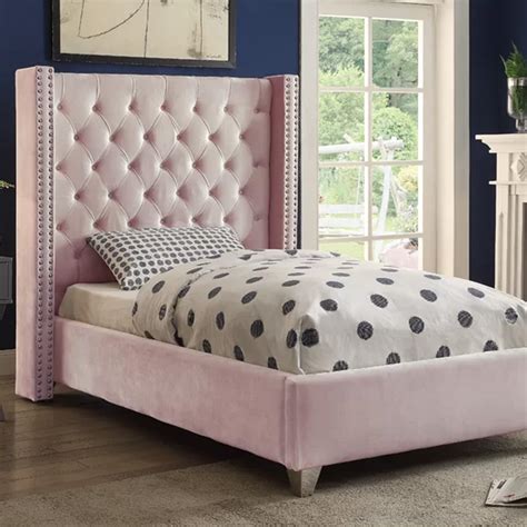 Jennie Tufted Upholstered Low Profile Platform Bed From Aed 1699 Ah