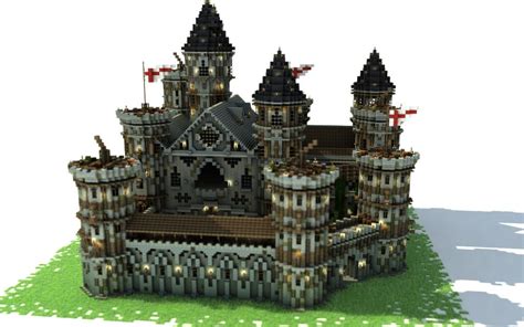 How To Build A Castle Tutorial Minecraft Building Inc