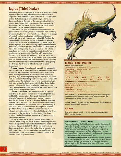 Ember Dungeon Mastery — Monster Hunter World Jagras And Rathian V200