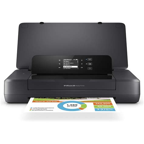 There is also a nominal power consumption rate as its consumption. HP OfficeJet 200 Portable Printer With Wireless & Mobile ...