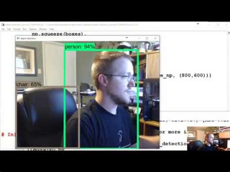 Adapting To Video Feed Tensorflow Object Detection Api Tutorial P Youtube