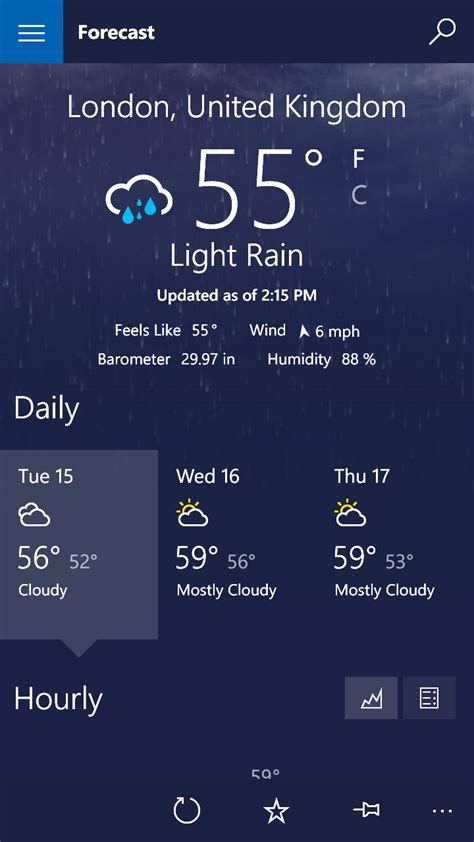 Msn Weather For Windows 10