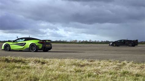 Vídeo Lamborghini Aventador Svj Vs Mclaren 600lt Auto Bild España