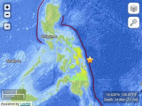 Assessment of the tsunami alert. Magnitude 7.6 earthquake struck the Philippines! PHIVOLCS ...