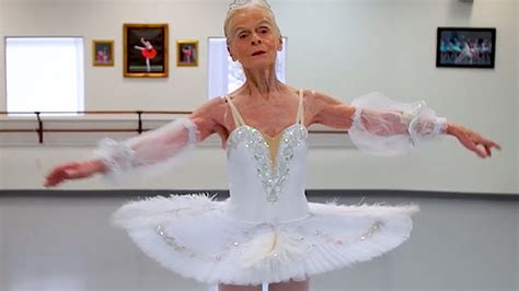 elderly ballerina doesn t let anything stop her from dancing rtm rightthisminute