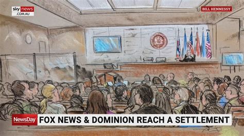 Fox News Settles Defamation Case With Dominion Voting Systems Sky