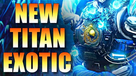 New Exotic Titan Chest First Impressions Youtube