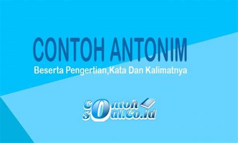 We did not find results for: Antonim Adalah : Contoh Kata dan Kalimatnya Terlengkap