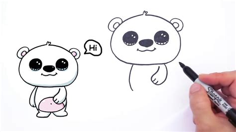 Simple Polar Bear Drawing At Getdrawings Free Download