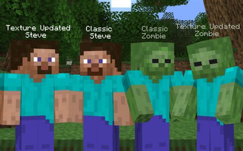 The Texture Update Is Great But Steve Doesnt Match Minecrafts World
