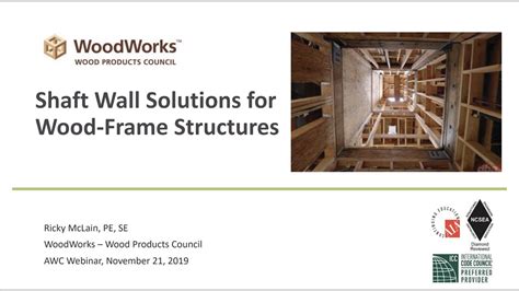 Shaft Wall Solutions For Wood Frame Structures Youtube