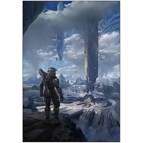 Halo 4 Master Chief Requiem Canvas Giclee Artwork Print