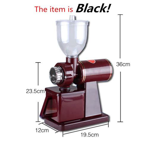 Commercial Coffee Grinder Electric Automatic Burr Mill Espresso Bean