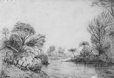 Pencil Sketch Drawing Nature Images Download - Draw-herpity