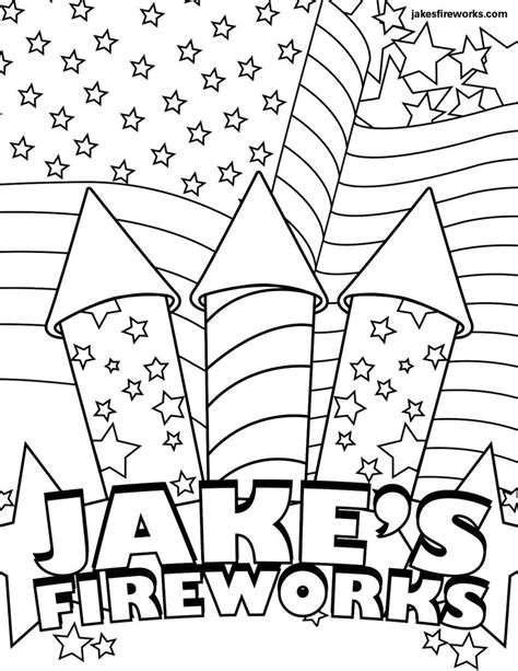 View and print full size. Free Printable Fireworks Coloring Pages For Kids