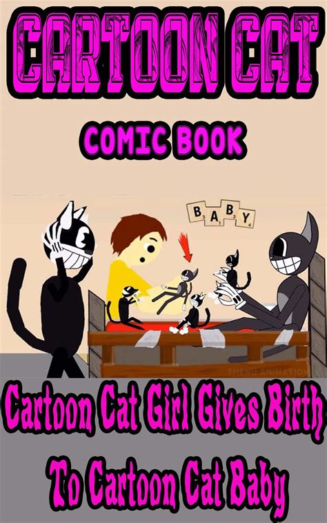 Cartoon Cat Comic Book Cartoon Cat Girl Gives Birth To Cartoon Cat