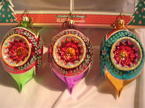 Radko Fantasia Crown Laurels Ornaments Set3 15557056
