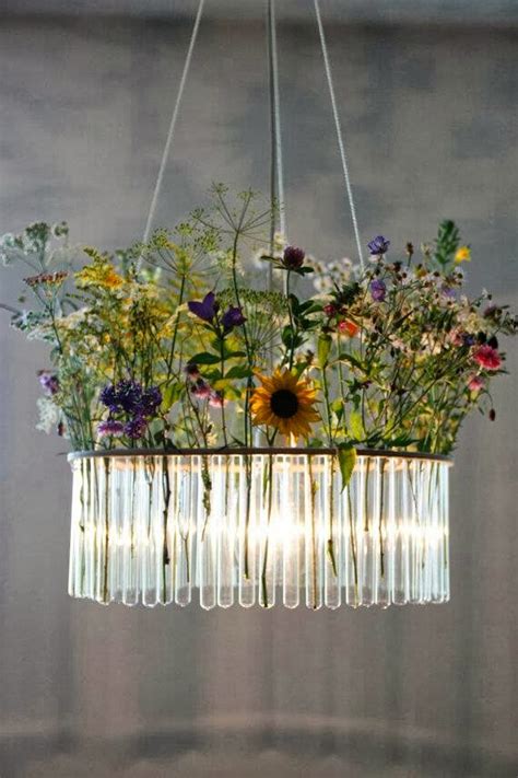 This Could Be Me Today Fresh Flower Chandelier