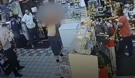 store clerk forced suspected shoplifter to strip at gunpoint