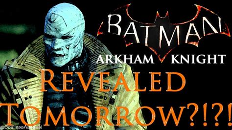 Next Batman Arkham Game Revealed Tomorrow Youtube