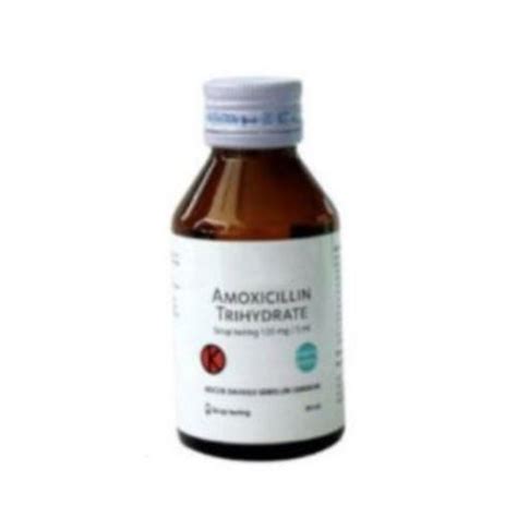 Amoxicillin 125 Mg Sirup 60 Ml Hexpharm Alodokter Shop