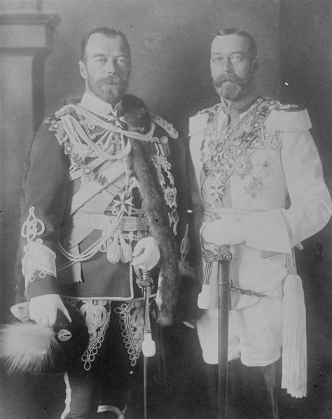 Tsar Nicholas Ii And King George V Together 22 August 1913