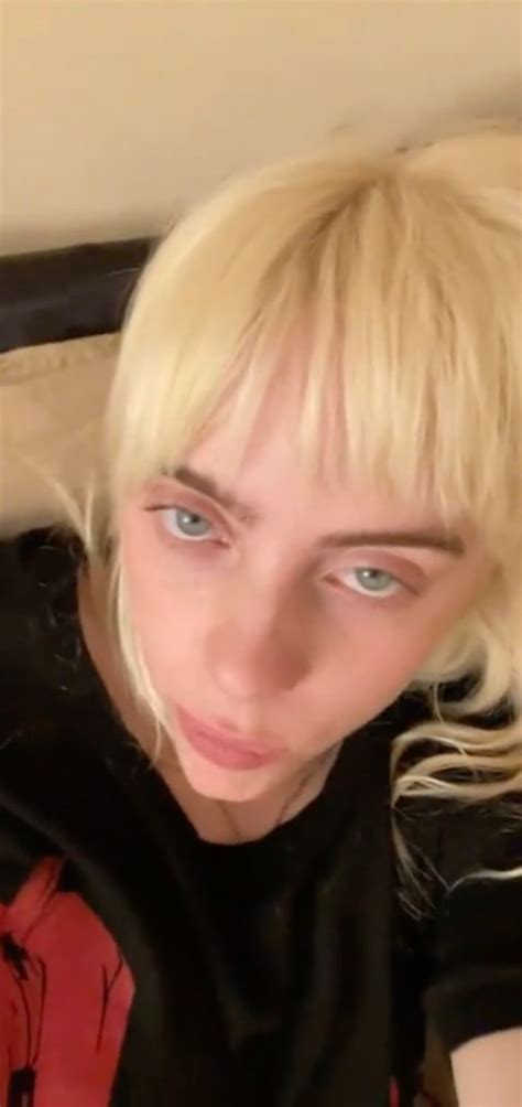 Billie Eilish Sticks Out Her Tongue In Seductive Photo After Shocking