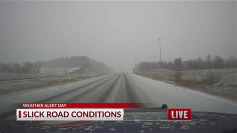 slick road conditions youtube