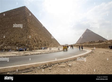 Le Caire Egypte 12 Novembre 2018 Photo De Pyramide De Chéops Dans Les Pyramides De Gizeh Au