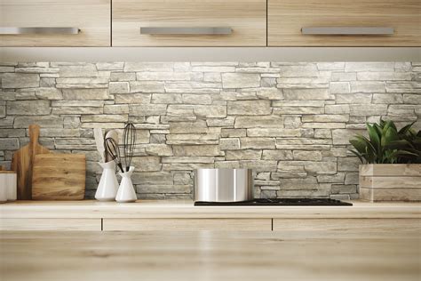 Brick wallpaper for kitchen wall. Gray Brick Peel and Stick Wallpaper Bathroom Waterproof ...