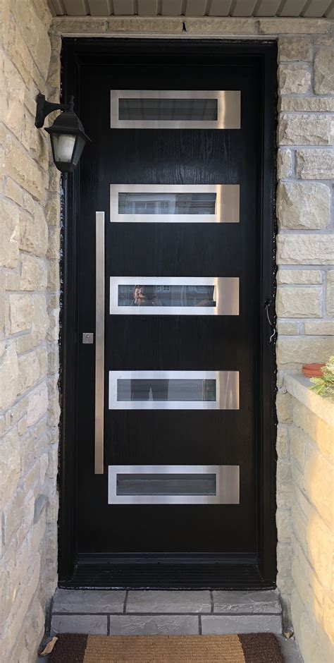 modern exterior glass stainless steel door modern doors