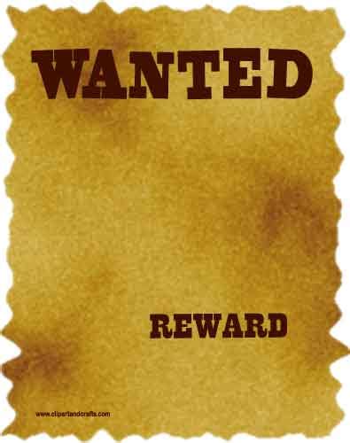 8 Best Images Of Free Printable Western Wanted Posters Printable