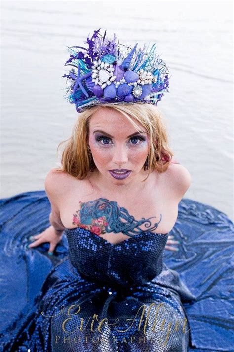 Made To Order Purple Royalty Mermaid Crown Photoshoot Model Runway Pageant Mermaid