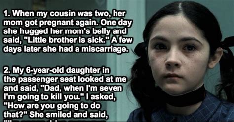 Parents Share The Most Dark And Chilling Things Their Child Has Ever