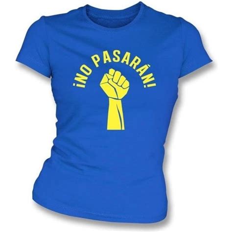 No Pasaran As Worn By Pussy Riot Girls Slim Fit T Shirt