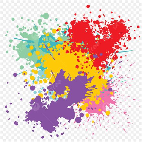 Brush Paint Grunge Vector Hd Png Images Colorful Grunge Paint Stain